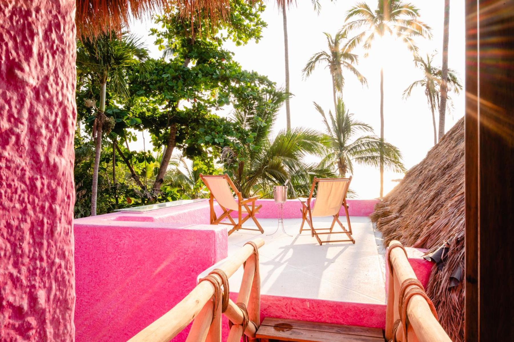 Playa Rosa Bungalows Careyes Ngoại thất bức ảnh