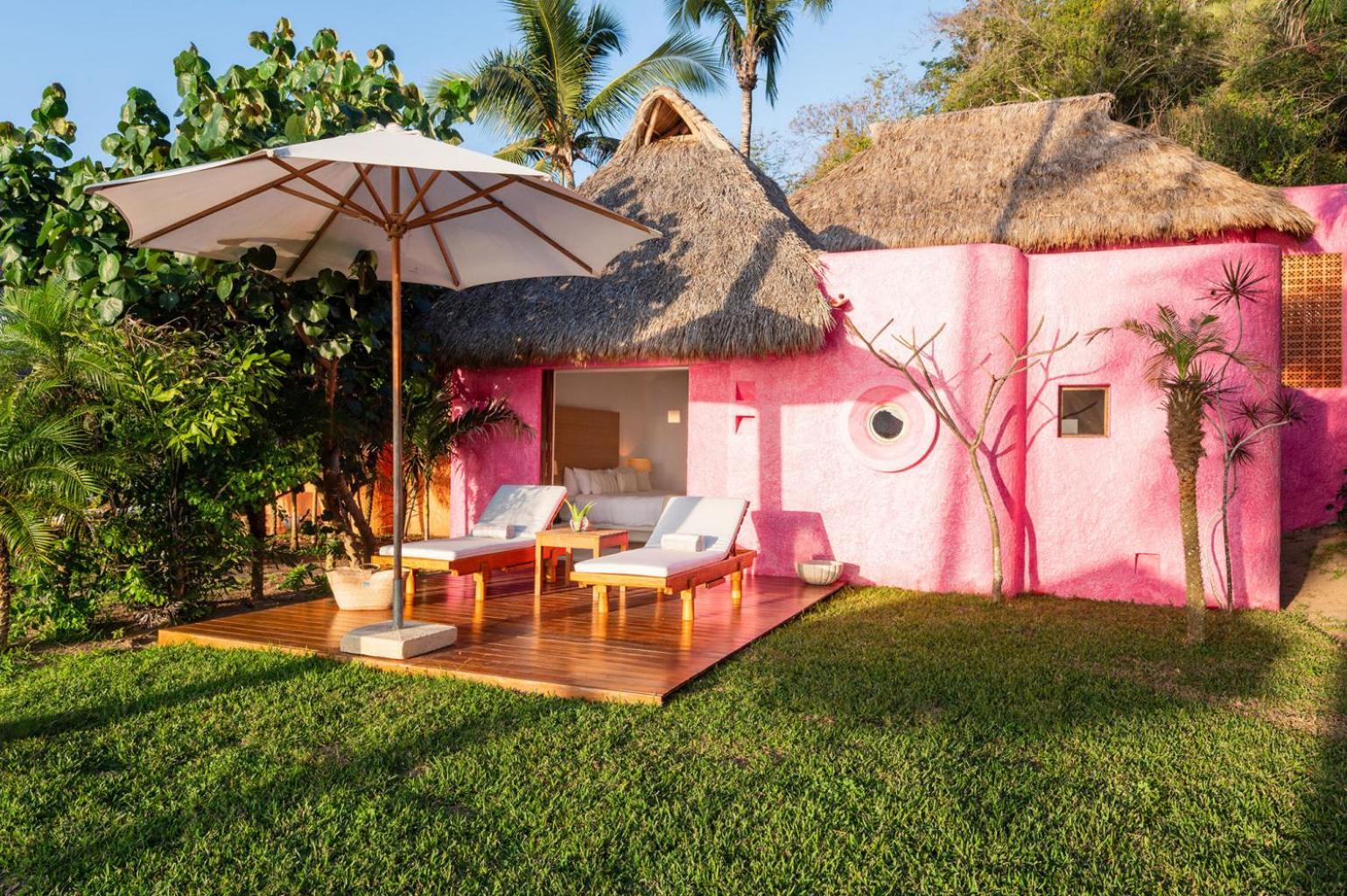 Playa Rosa Bungalows Careyes Ngoại thất bức ảnh