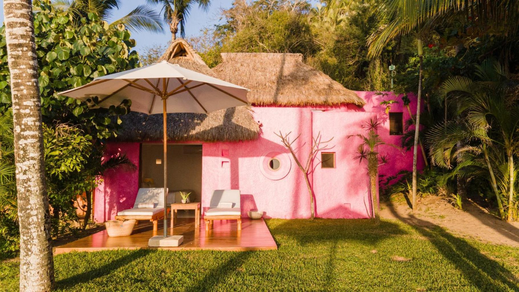 Playa Rosa Bungalows Careyes Ngoại thất bức ảnh